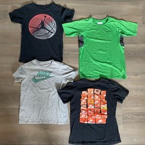 T short bundle: Nike Air Jordan Columbia Boys Medium